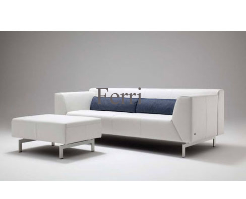 A4 026 DERİ KANEPE METAL 