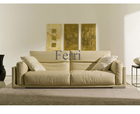 A4 028 DERİ KANEPE KREM