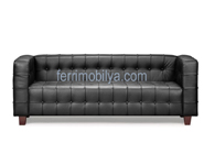 SİYAH DERİ KOLTUK A4 063